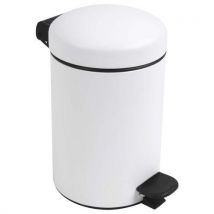 Poubelle Pour Sanitaire De Salle De Bain Bohème 3 L - Ivoire