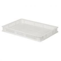 Caisse Finement Ajourée - Blanc - 12 L