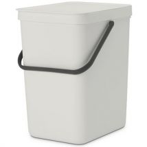 Brabantia 1 Poubelle Sort&go 25l, Brabantia, Blanc
