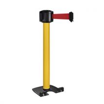 Poteau Extérieur Jaune À Sangle 10m - Rouge