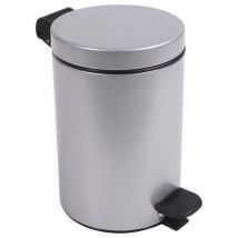 Poubelle Pour Sanitaire Pour Salle De Bain Retro 3l - Gris