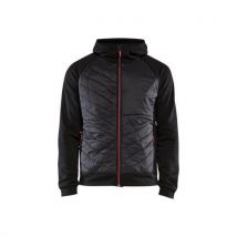 Sweat Hybride Rouge Brique Xl - Unisexe