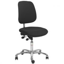 Chaise De Bureau Euromatic Cura - 40 Cm - Tissu - Noir