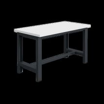 Etabli Si Plateau Mélaminé 38 Mm Fixe L1200 Gris Foncé