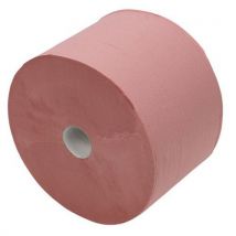 Ikatex - Bobine d'essuyage industriel 1500 formats - Marron - Papier recyclé 2 plis - Éco-responsable