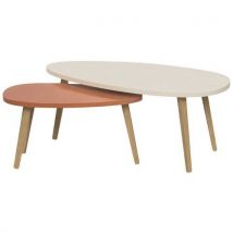 Tables Gigognes Bellecombe Terracotta