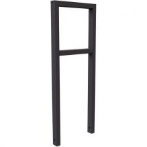 Arceau Rectangulaire Barre Transversale Et Revêtement-450mm