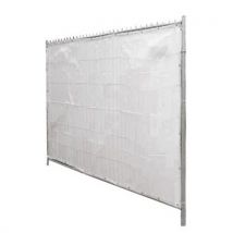 Bâche Occultation Difficilement Inflammable - Blanc