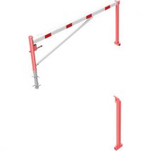 Barrière Pivotante À Bétonner Avec Serrure -3000mm