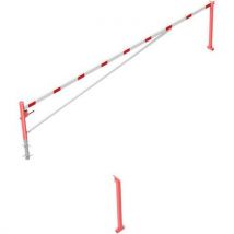 Barrière Pivotante À Bétonner Avec Serrure -6000mm