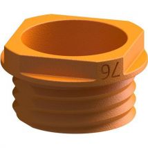 Manchon De Sol Pour Poteau Avec Bague Filetée - Ø 76 Mm