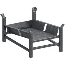 Palette Métallique Empilable Testé Tüv Avec Piquets À Cordeau - 620 Mm