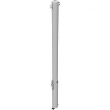 Poteau De Dissuasion Amovible Pour Cadenas Avec 2 Anneaux