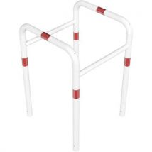 Protection Arbres Et Colonnes À Bétonner-800 Mm-blanc/rouge