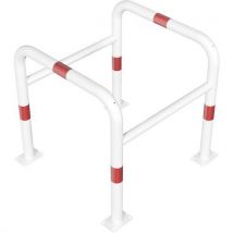 Protection Arbres Et Colonnes À Cheviller-800 Mm-blanc/rouge