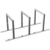 Support-vélos Avec Arceau Tube Carré-60 X 60-2 Vélos