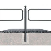 Protection De Bordure Avec Barre Transversale En Plat-2000mm