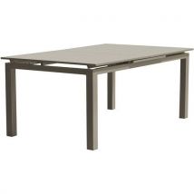 Table De Jardin En Aluminium-10 Places-taupe