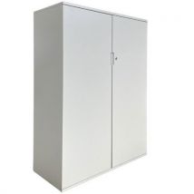 Armoire Reconditionnée Mi-haute 2 Portes - Grise