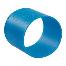 Collier D'identification En Caoutchouc - Ø40mm - Bleu