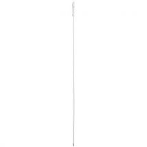 Vikan - Tige flexible en nylon - Ø6mm, 1505mm - Usage Finition - Blanc