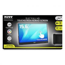 Écran Transportable Fhd 156''- Tactile - Port Connect
