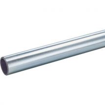 Tube Zinc 2m - Connecteurs Diamètre 27 Sendzimir
