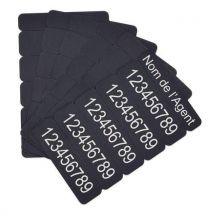 Carte Sécable En 5 Parties - Noir