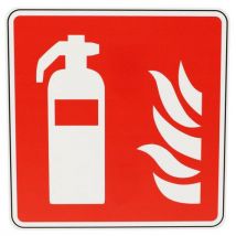 Panneau Incendie - Extincteur Incendie - Pvc - 200x200mm