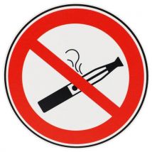 Panneau Interdit De Vapoter - Pvc - 100 Mm