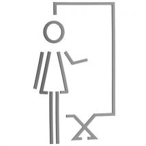 Pictogramme Salle De Réunion - Inox Brossé