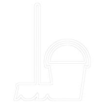 Plaque De Porte Pictogramme Gravé Local Ménage