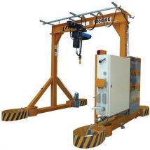 Portique D'atelier Motorisé 6300kg Portée 3m Hauteur 5m