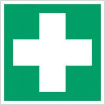 Panneau Secours - Premiers Secours - Pvc - 200x200 Mm