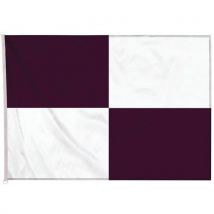 Pavillon De Baignade Zone De Pratique 75 X 90 Cm Damier Noir Et Blanc