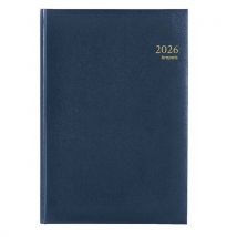 Agenda 2026 Omega 7 Jours 2 Pages - Bleu