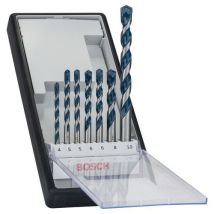 Coffret 7 Forets Materiaux Cyl-5 Pro 4/5/5/6/6/8/10mm