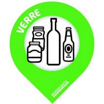 Sticker Tri Gouttes Adhésif Collec - Verre