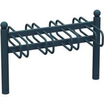 Appui-vélos À Sceller Tête Boule Cyclo - 8 Arceaux