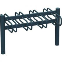 Appui-vélos À Sceller Tête Bombée Cyclo - 8 Arceaux