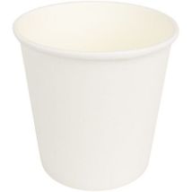 Manutan Expert - Gobelets Carton Blanc Boisson Chaude 12 cl - Lot de 2500 - Usage Alimentaire