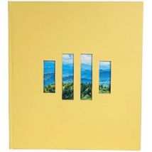 Album Photo Livre De 60 Pages Noires Milano Jaune