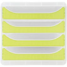Module De Classement Big Box 4 Tiroirs Chromaline Vert Anis