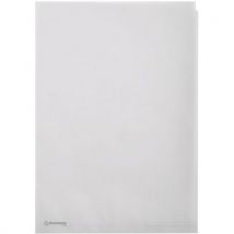 Sachet De 50 Pochettes Coin Papier Transparent Blanc
