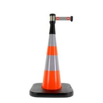 Cône De Balisage Base À Lester Bleu - 2mx5cm - Gris