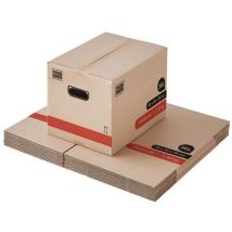 Lot De 10 Cartons Premium Cannelure Renforcée - 36l