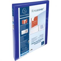 Classeur En Polypropylène Personnalisable A4 Maxi Bleu