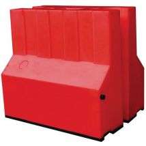Barrière Anti-inondation Rouge Auto-remplissante - 900mm