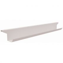 Goulotte Métal Pour Bureaux Individuels - 90 Cm - Blanc