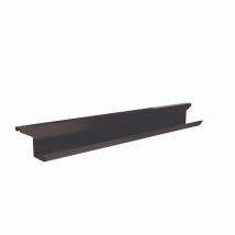 Goulotte Métal Pour Bureaux Individuels - 90 Cm - Noir